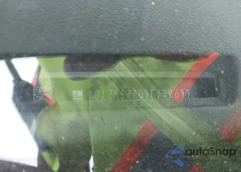 2009 Chevrolet Malibu Ltz из США, поврежденный, VIN 1G1ZK57709F192699